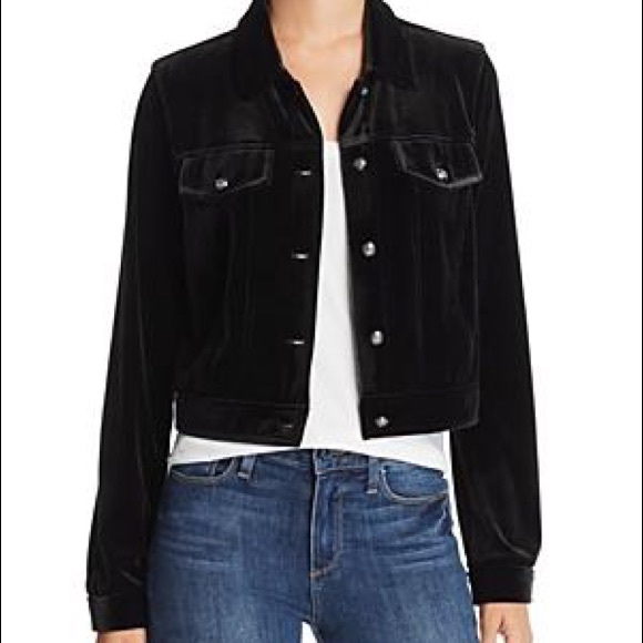 Aqua Jackets & Blazers - Aqua velvet jacket
